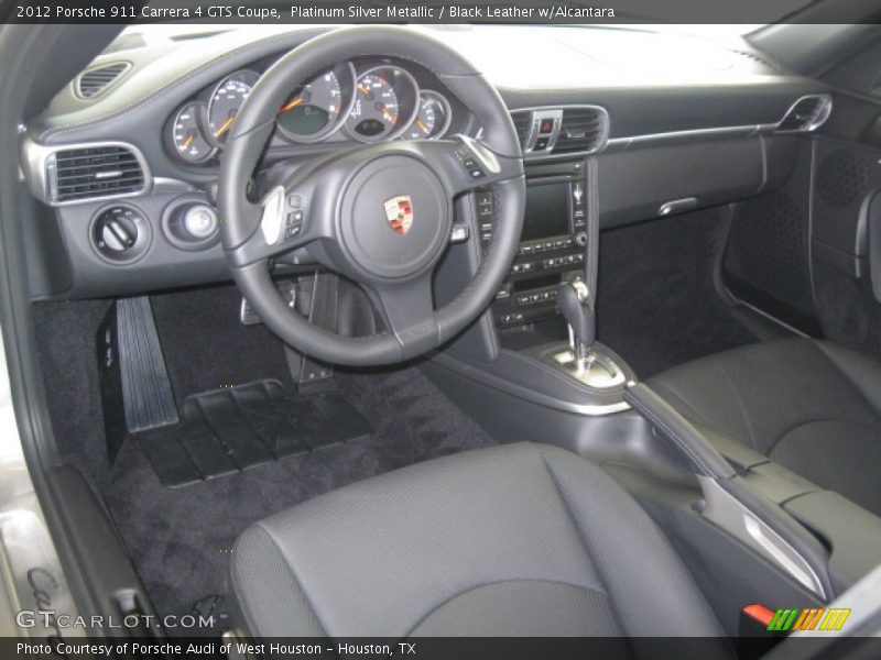 Black Leather w/Alcantara Interior - 2012 911 Carrera 4 GTS Coupe 