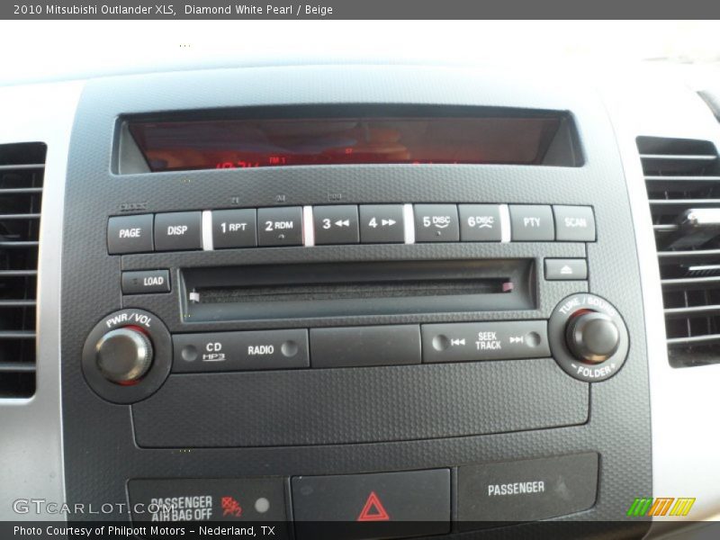 Audio System of 2010 Outlander XLS