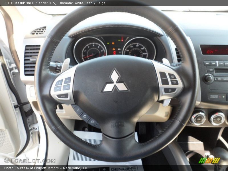  2010 Outlander XLS Steering Wheel