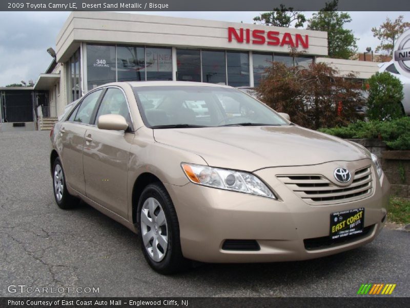 Desert Sand Metallic / Bisque 2009 Toyota Camry LE