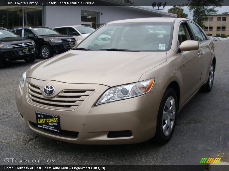 Desert Sand Metallic / Bisque 2009 Toyota Camry LE