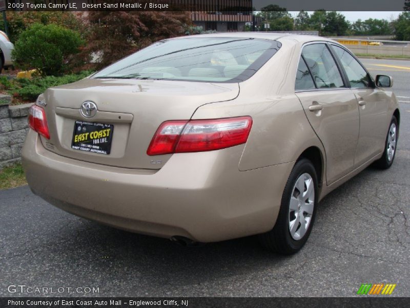 Desert Sand Metallic / Bisque 2009 Toyota Camry LE