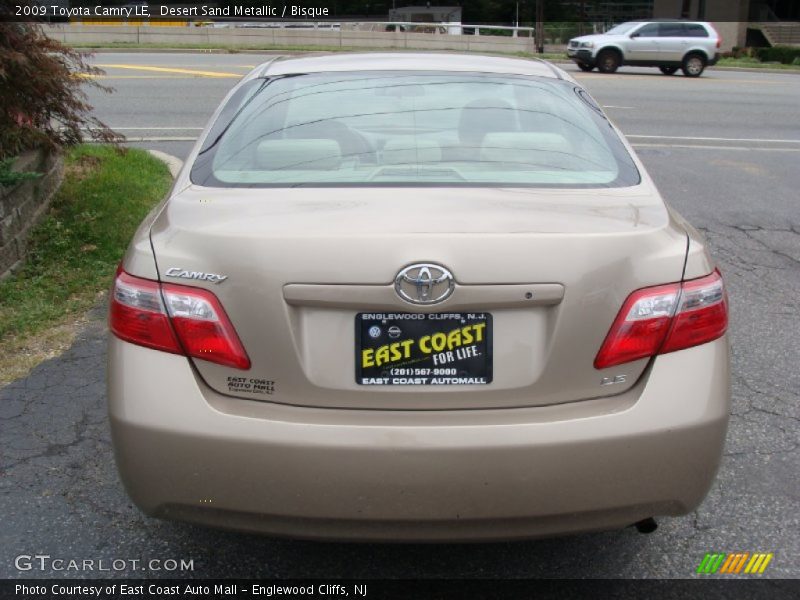Desert Sand Metallic / Bisque 2009 Toyota Camry LE
