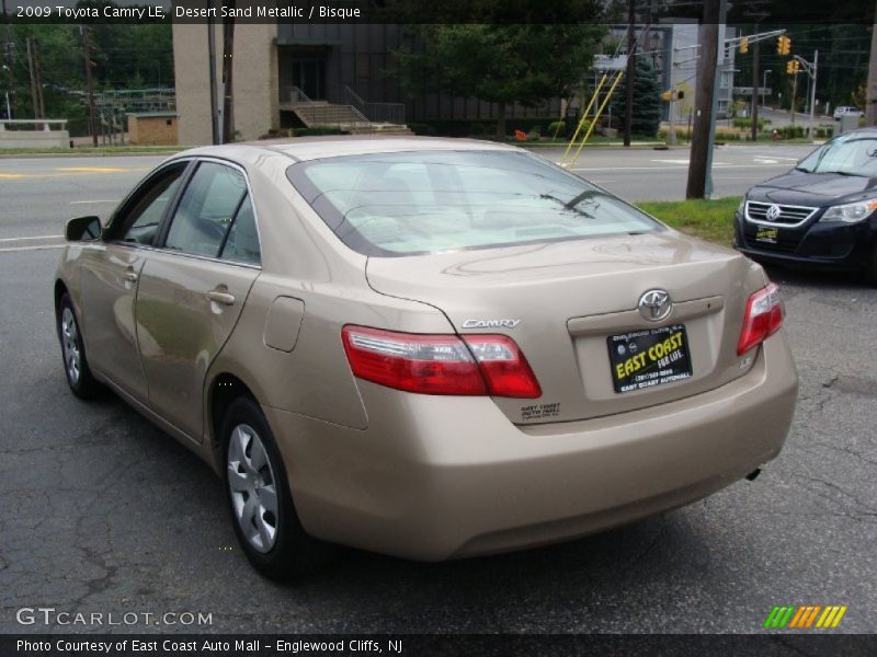 Desert Sand Metallic / Bisque 2009 Toyota Camry LE