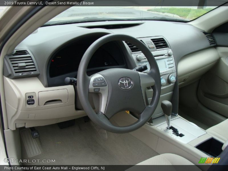Desert Sand Metallic / Bisque 2009 Toyota Camry LE