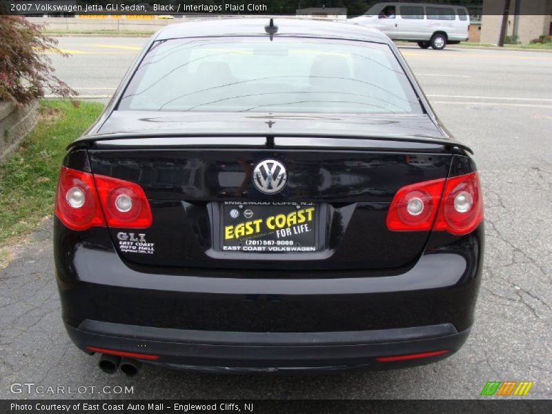 Black / Interlagos Plaid Cloth 2007 Volkswagen Jetta GLI Sedan