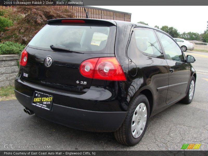 Black / Anthracite 2009 Volkswagen Rabbit 2 Door