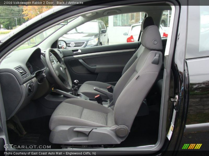  2009 Rabbit 2 Door Anthracite Interior