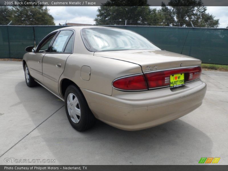 Cashmere Metallic / Taupe 2005 Buick Century Sedan
