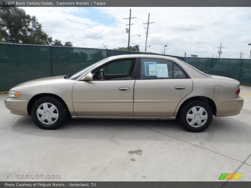 Cashmere Metallic / Taupe 2005 Buick Century Sedan