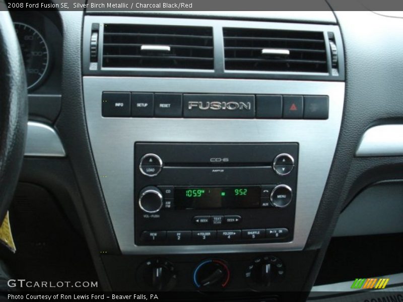 Audio System of 2008 Fusion SE