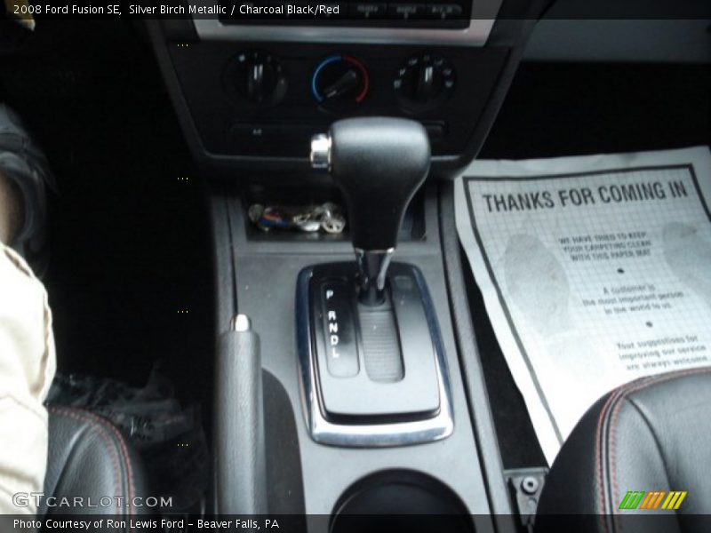 2008 Fusion SE 5 Speed Automatic Shifter