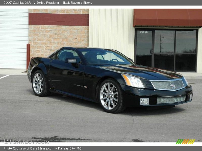 Black Raven / Ebony 2007 Cadillac XLR -V Series Roadster