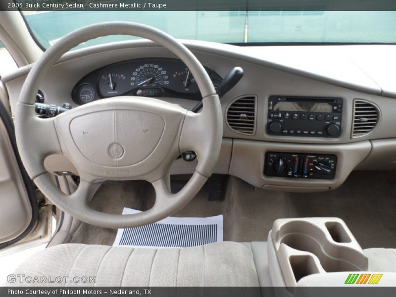 Cashmere Metallic / Taupe 2005 Buick Century Sedan