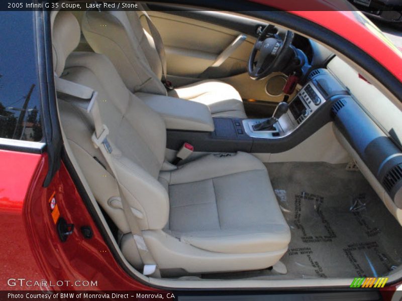 Laser Red / Stone 2005 Infiniti G 35 Coupe