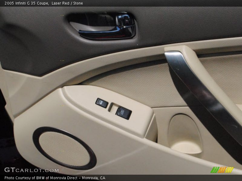 Laser Red / Stone 2005 Infiniti G 35 Coupe