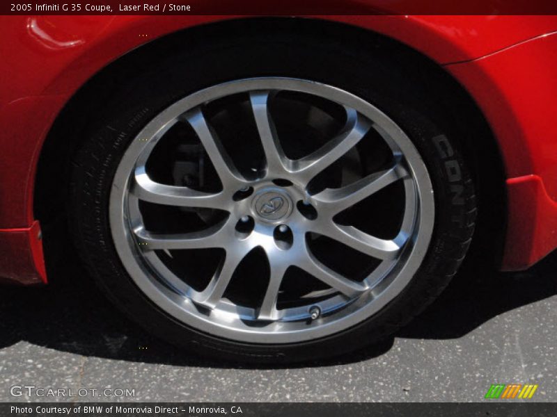 Laser Red / Stone 2005 Infiniti G 35 Coupe