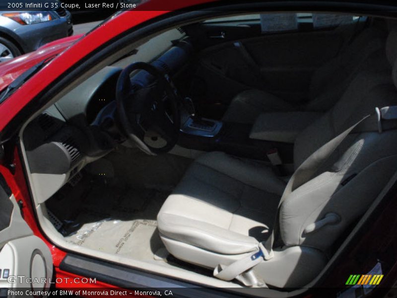 Laser Red / Stone 2005 Infiniti G 35 Coupe