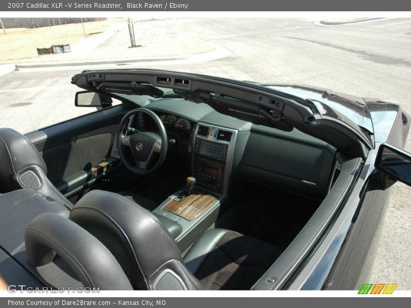Black Raven / Ebony 2007 Cadillac XLR -V Series Roadster