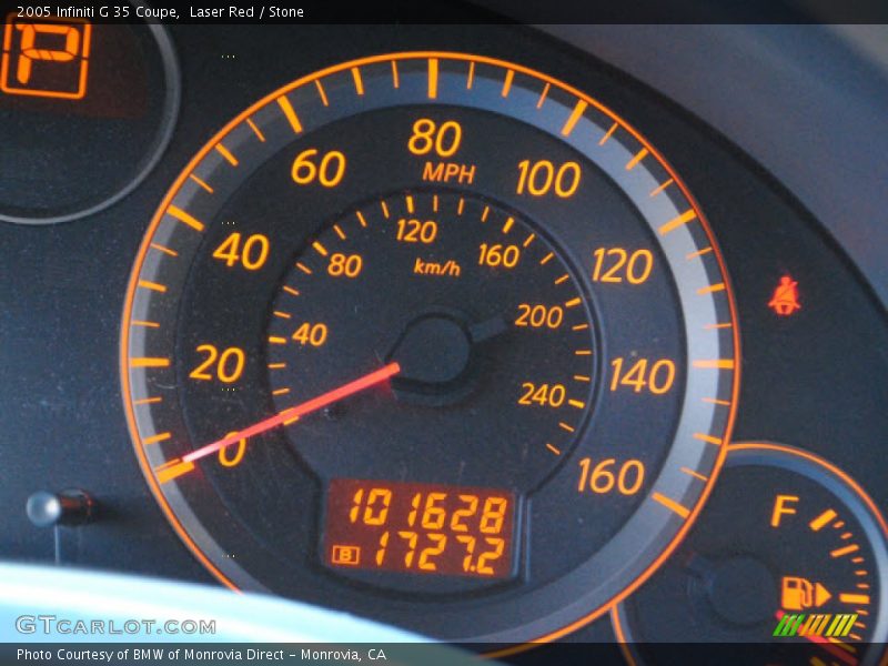 Laser Red / Stone 2005 Infiniti G 35 Coupe