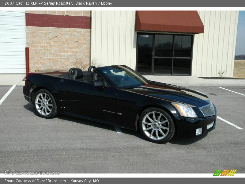 Black Raven / Ebony 2007 Cadillac XLR -V Series Roadster