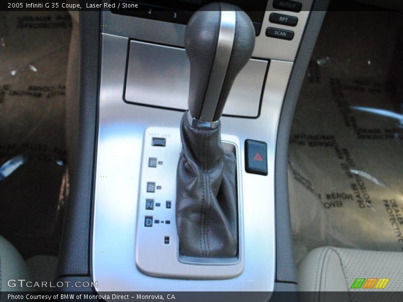 Laser Red / Stone 2005 Infiniti G 35 Coupe
