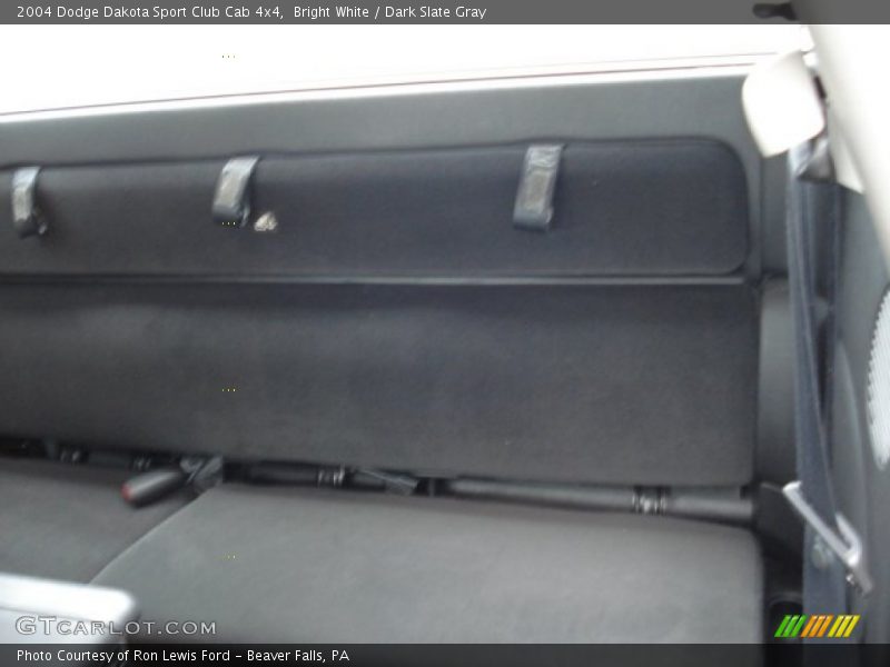 Bright White / Dark Slate Gray 2004 Dodge Dakota Sport Club Cab 4x4
