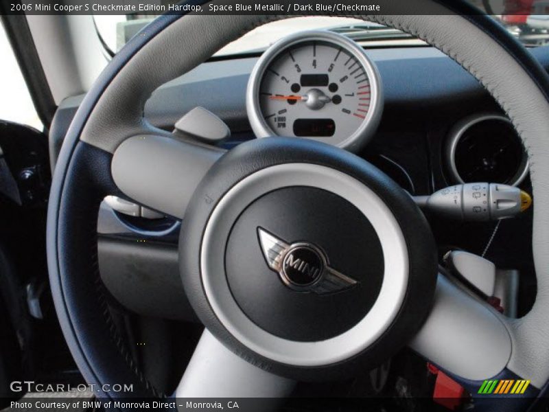 Space Blue Metallic / Dark Blue/Checkmate 2006 Mini Cooper S Checkmate Edition Hardtop
