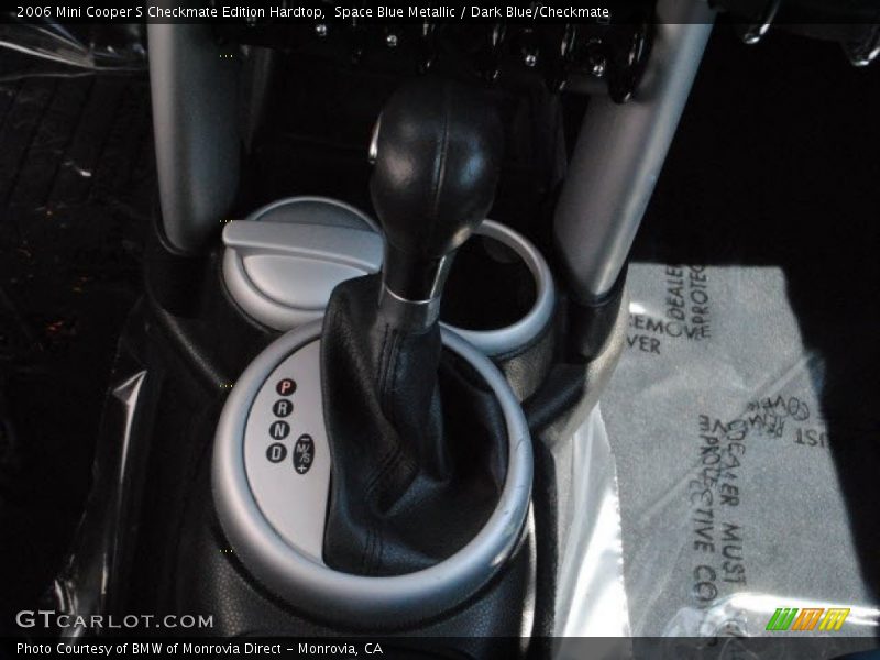 Space Blue Metallic / Dark Blue/Checkmate 2006 Mini Cooper S Checkmate Edition Hardtop