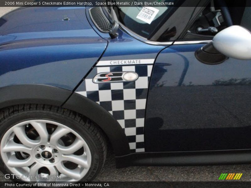 Space Blue Metallic / Dark Blue/Checkmate 2006 Mini Cooper S Checkmate Edition Hardtop