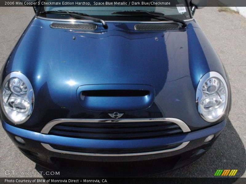 Space Blue Metallic / Dark Blue/Checkmate 2006 Mini Cooper S Checkmate Edition Hardtop