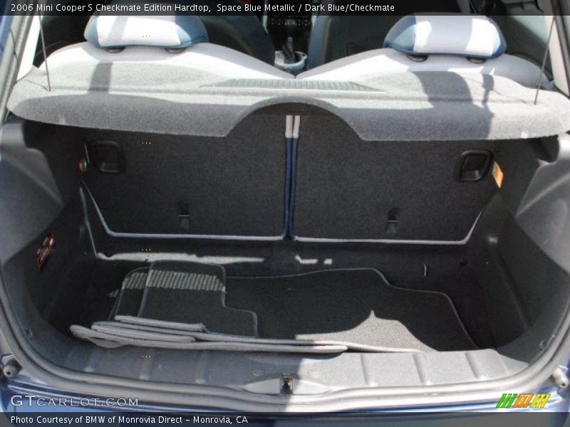 Space Blue Metallic / Dark Blue/Checkmate 2006 Mini Cooper S Checkmate Edition Hardtop