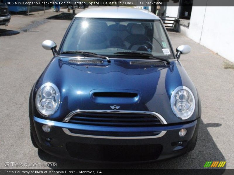 Space Blue Metallic / Dark Blue/Checkmate 2006 Mini Cooper S Checkmate Edition Hardtop