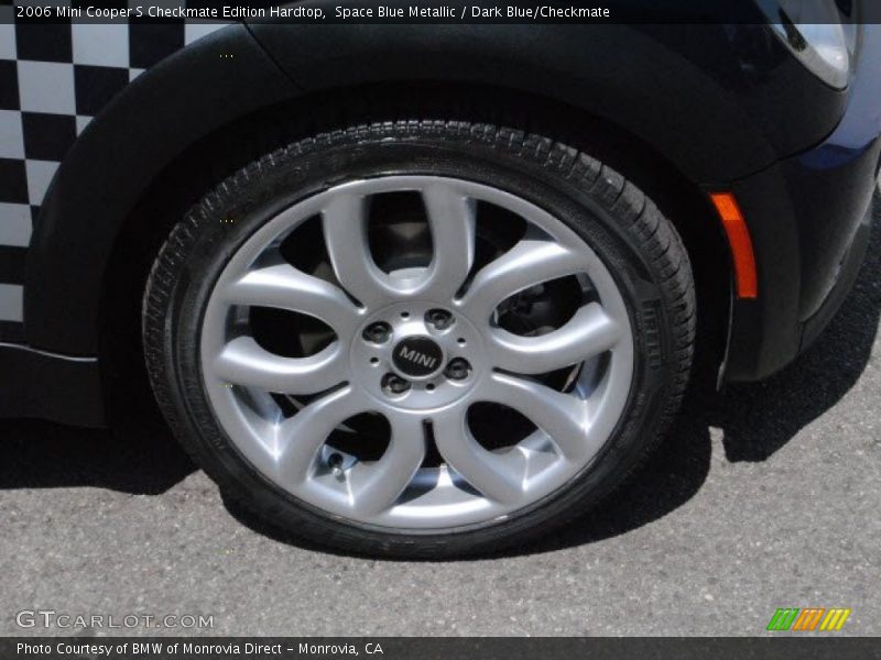 Space Blue Metallic / Dark Blue/Checkmate 2006 Mini Cooper S Checkmate Edition Hardtop