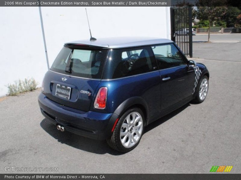 Space Blue Metallic / Dark Blue/Checkmate 2006 Mini Cooper S Checkmate Edition Hardtop