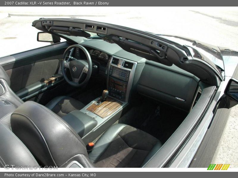 Black Raven / Ebony 2007 Cadillac XLR -V Series Roadster