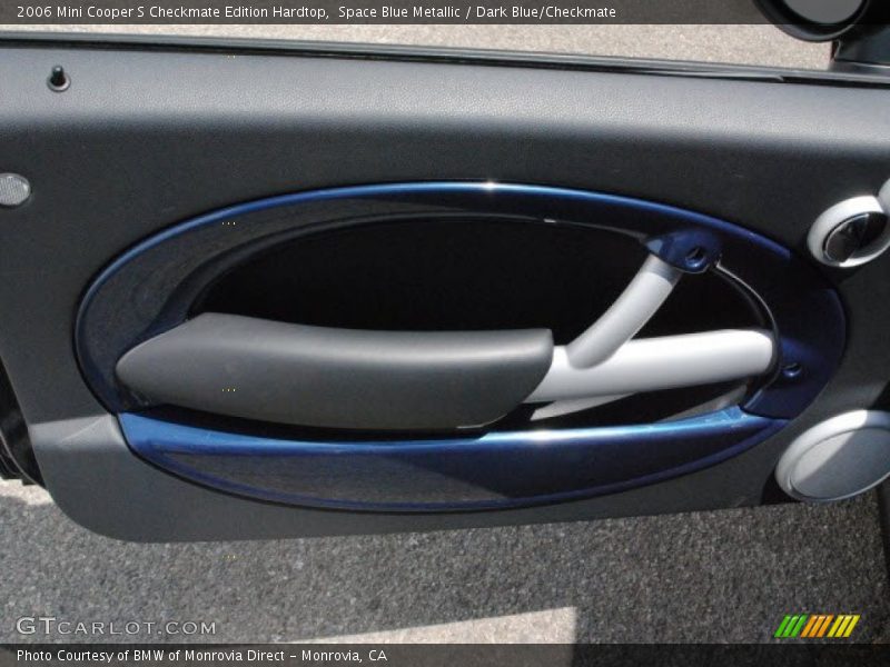 Space Blue Metallic / Dark Blue/Checkmate 2006 Mini Cooper S Checkmate Edition Hardtop