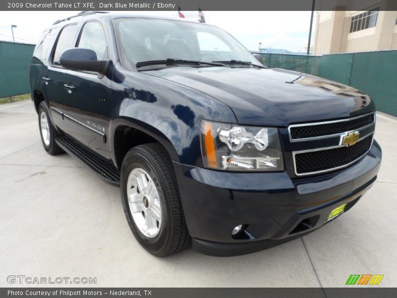 Dark Blue Metallic / Ebony 2009 Chevrolet Tahoe LT XFE