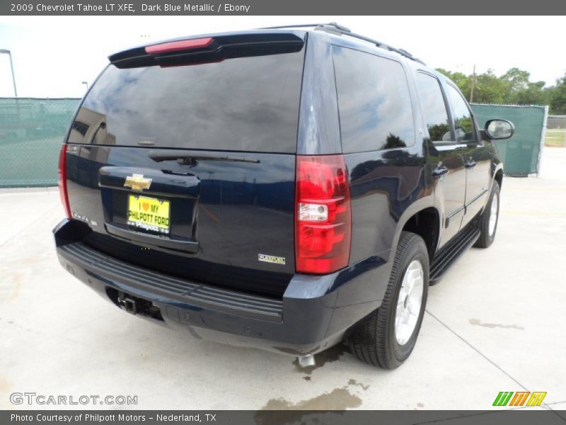 Dark Blue Metallic / Ebony 2009 Chevrolet Tahoe LT XFE