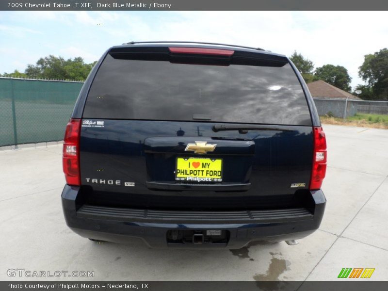 Dark Blue Metallic / Ebony 2009 Chevrolet Tahoe LT XFE