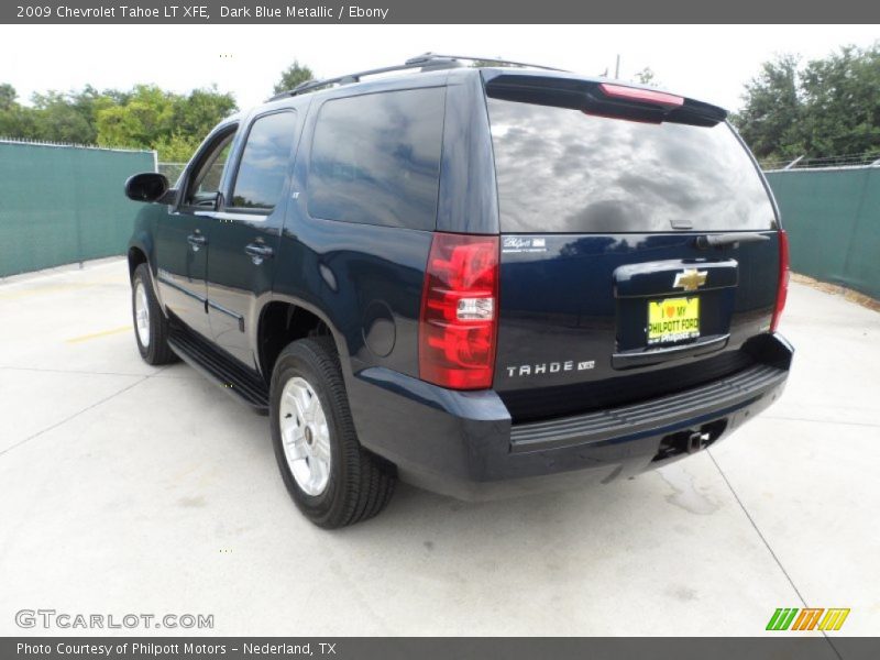 Dark Blue Metallic / Ebony 2009 Chevrolet Tahoe LT XFE