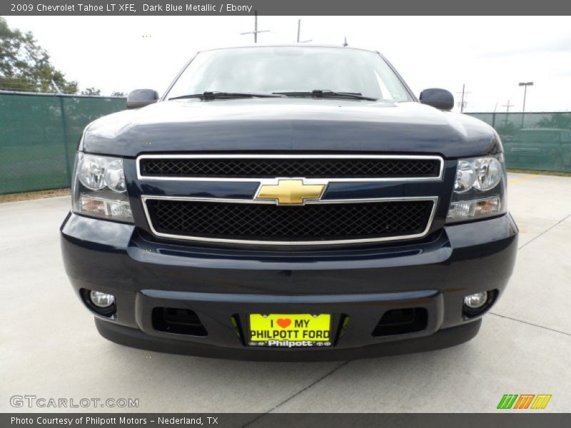 Dark Blue Metallic / Ebony 2009 Chevrolet Tahoe LT XFE