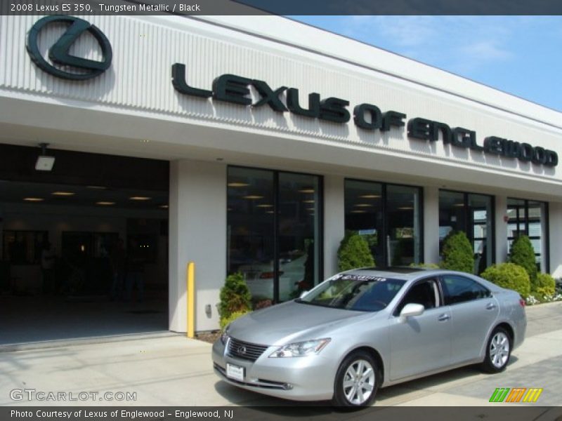 Tungsten Metallic / Black 2008 Lexus ES 350