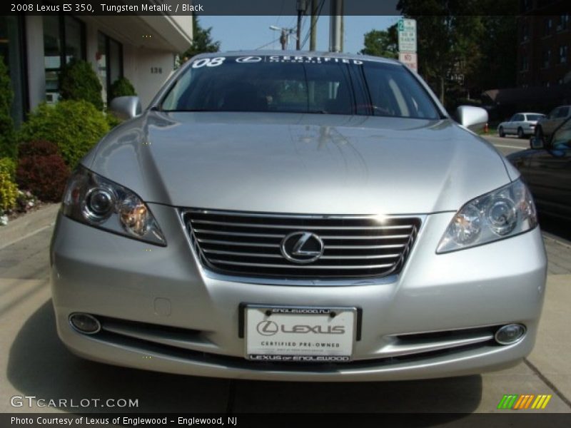 Tungsten Metallic / Black 2008 Lexus ES 350