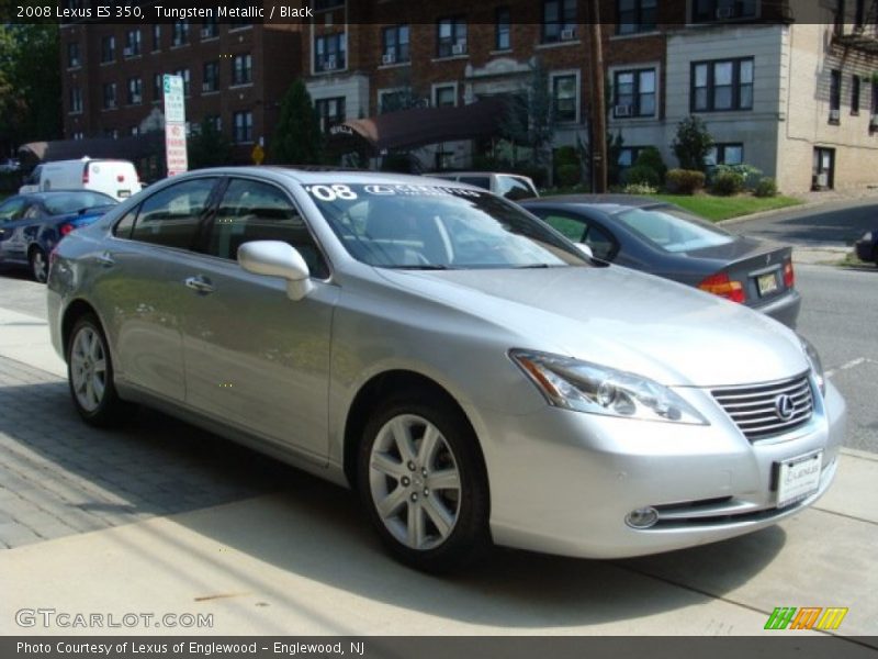 Tungsten Metallic / Black 2008 Lexus ES 350