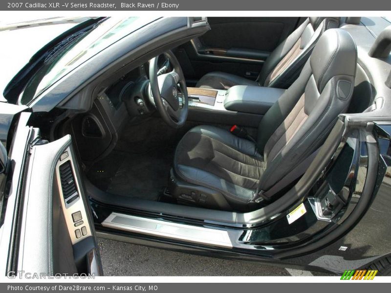 Black Raven / Ebony 2007 Cadillac XLR -V Series Roadster