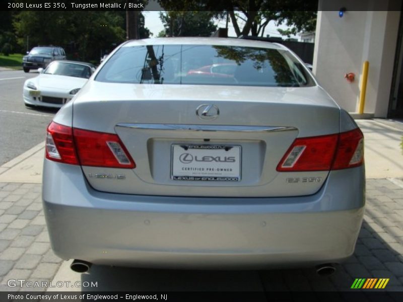 Tungsten Metallic / Black 2008 Lexus ES 350