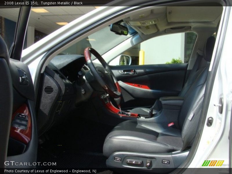 Tungsten Metallic / Black 2008 Lexus ES 350