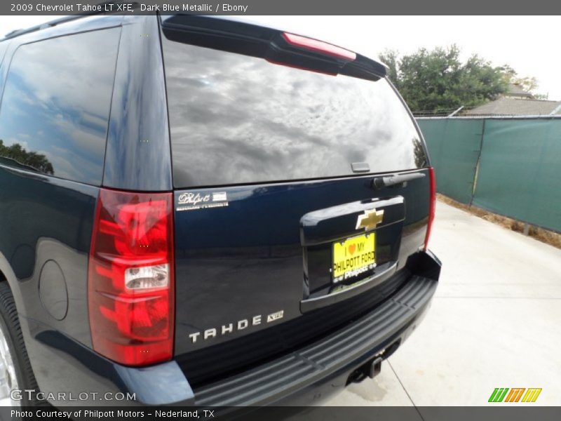 Dark Blue Metallic / Ebony 2009 Chevrolet Tahoe LT XFE