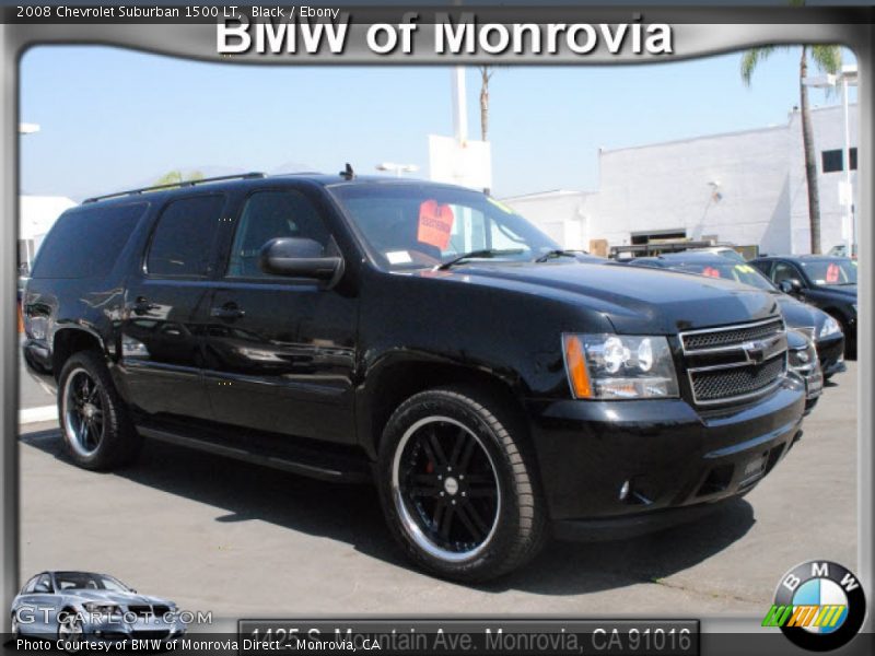 Black / Ebony 2008 Chevrolet Suburban 1500 LT